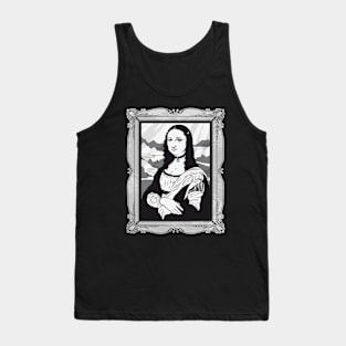 Gothic Monalisa Tank Top